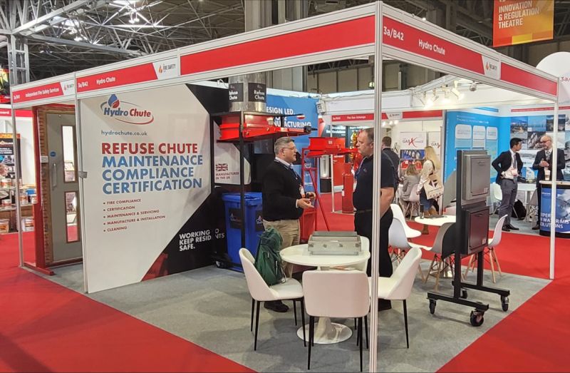 HydroChute at the Fire Safety Event 2023