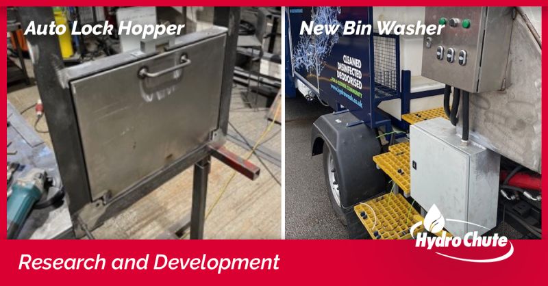 Research and development in bin chutes